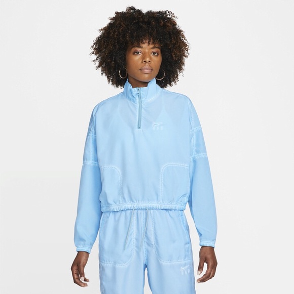 Nike Jackets & Blazers - Nike Women's Dri-FIT Retro Fly Jacket in Blue